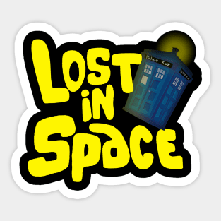 Who's lost in space Sticker